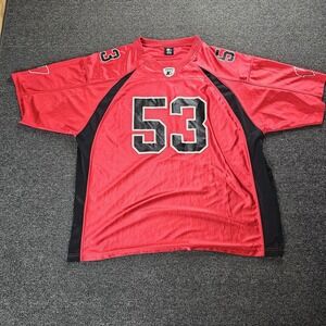 Vintage Starter Wisconsin Badgers Football Jersey Mens 2XL Black Red Football